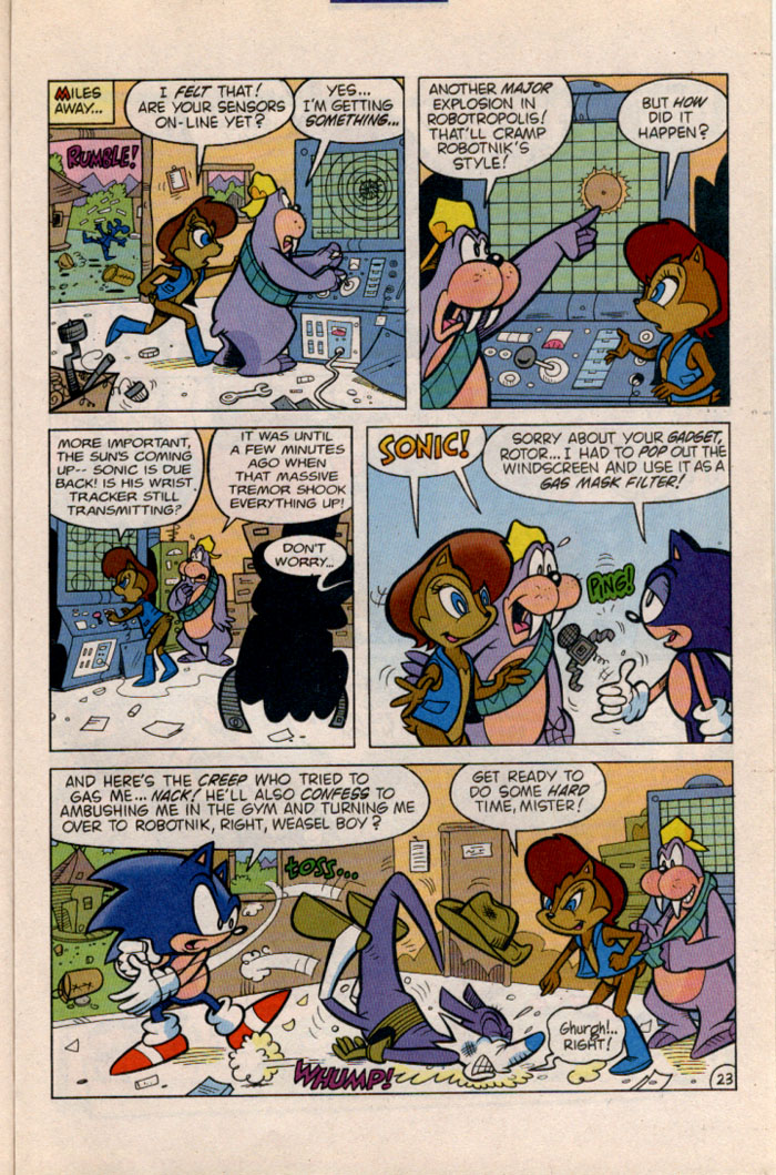 Sonic - Archie Adventure Series November 1996 Page 25